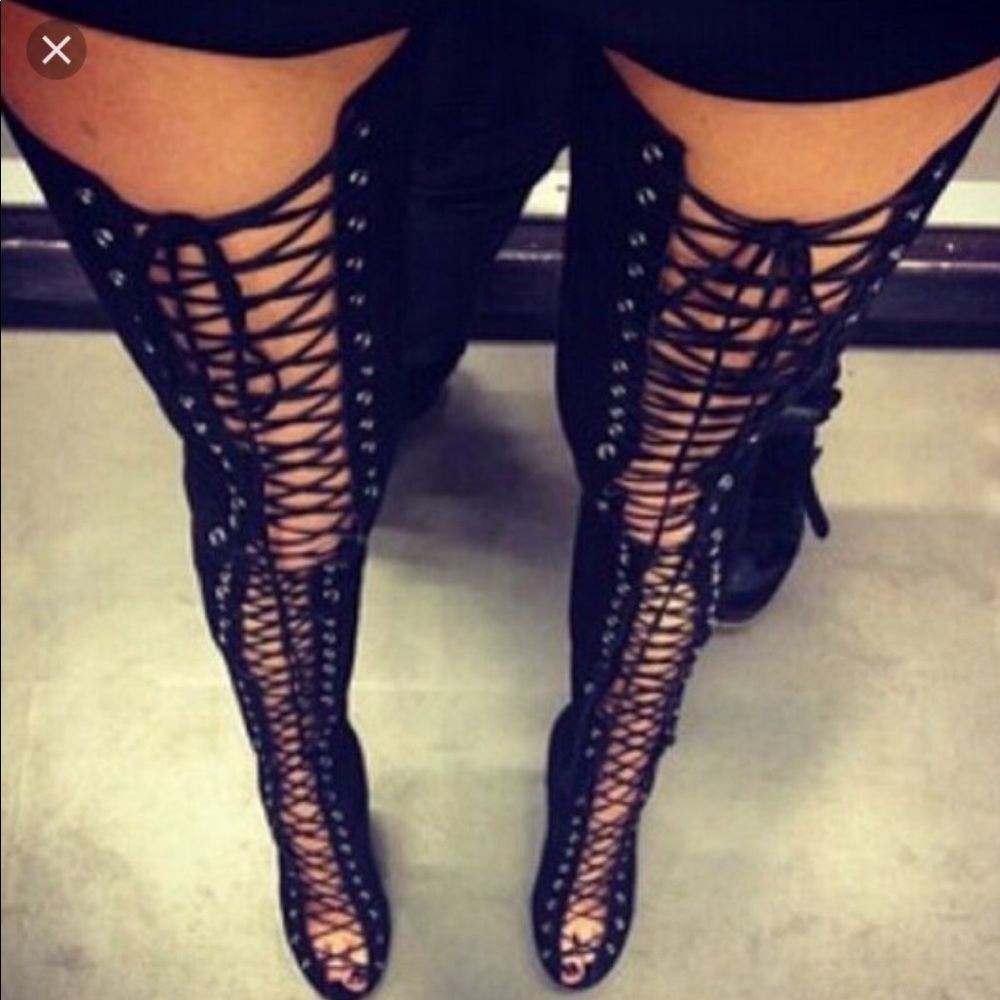 🧡🔱Sexy Thigh High Gladiator Boots🔱🧡